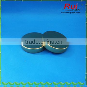 Golden tin screw cap for glass bottle,Good quality tin lid,metal cap wholesale