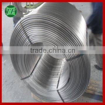 Calcium Silicon cored wire usage