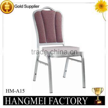 FOSHAN Factory Wholesales Aluminum Stack Banquet event Chair