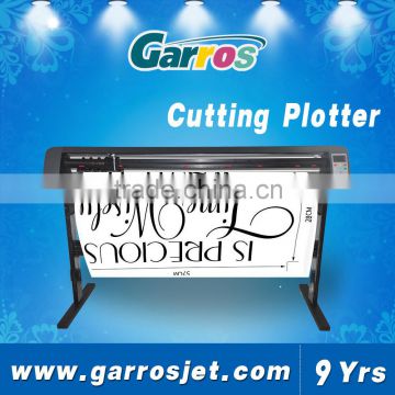 Garros 1.3m vinyl cutter plotter for sale/ Contour cut cutting plotter