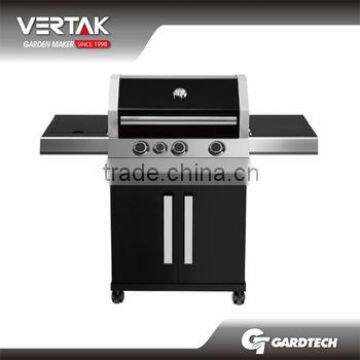 side burner outdoor professional bbq gas grill