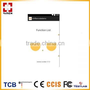 EPC Class1 Gen2/ISO 18000-6C Rfid Reader Handheld Barcode Scanner With 7meters photo-2