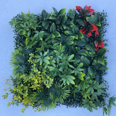 new style  artificial plant wall for balcony decoration