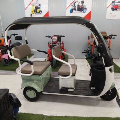 Electric Passenger Tricycle Cargo Trike With Two Seats New Three Wheel Adult Motorcycle Fashionable Leisure Electric Tricycles