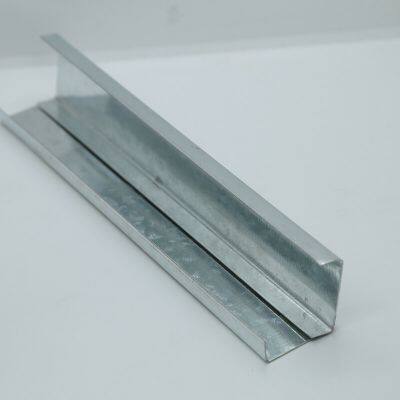 Canais de estrutura??o de drywall em a?o galvanizado, quilhas metálicas leves para teto de gesso