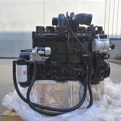 For Cummins 6BTA5.9-C155 114kw Diesel Engines New Electric Start Water-Cooled with Pump & Motor for Construction Machinery