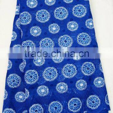 J597-2 heavy swiss voile embroidery african lace fabric men's lace