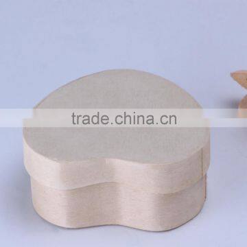 Poplar Heart Shape Food Box Wooden Box for Gift ,polar Wood Packing Box photo-6