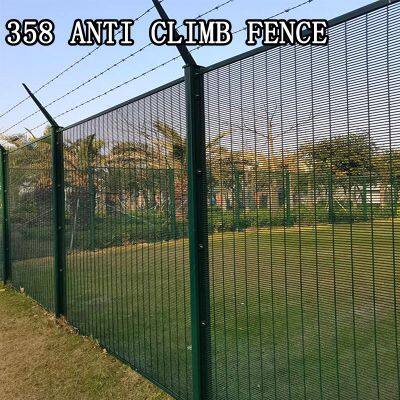 Eco-Friendly 358 Anti-climb Fence for Prison and Military Facility Security