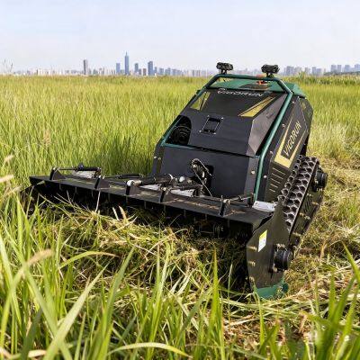 Tracked Gasoline Electric Hybrid Powered 1000mm Cutting Width Cordless Tool Handling Platform for Hills