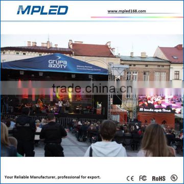 MPLED factory price p6 outdoor full color rental led display