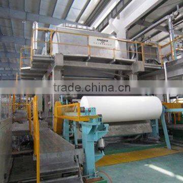 high quality 1092mm double-dryer can and double-cylinder mould paper making Machine