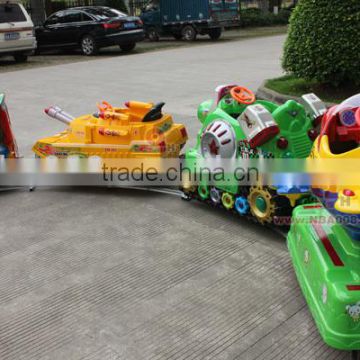 FRP amusement track train for kids