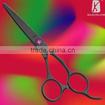 Stainless Steel Convex Titanium Color Scissor(LA910)