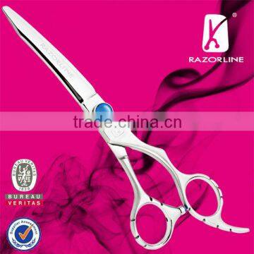 The best Japanese HITACHI stainless convex hair scissors with WCA BSCI certificate