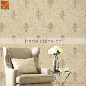 fashion royal flower damascus design wallpaper design