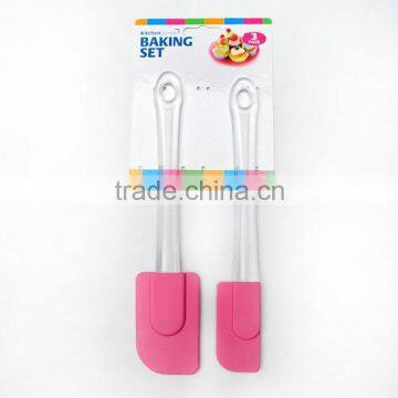 YangJiang factory manufacture 2015 Newest Kitchen Baking Tool Silicone Mixing Batter Scraper Butter Mixer Cake