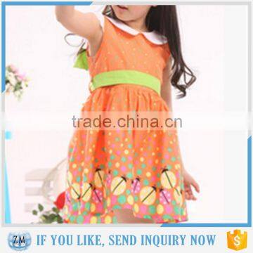 Hot sale fashion girl dress with low price