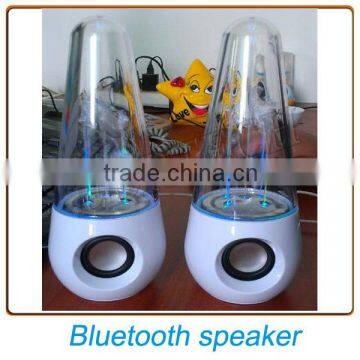 portable bluetooth water dancing speaker With LED Light