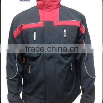 Men's soft-shell fleece jacket & workwear jacket