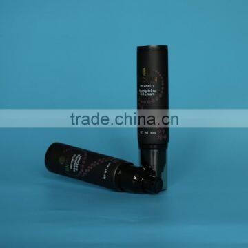 High Quality 30mm Black PE Plastic Cosmetic Packaging Tubes With Airless Pump Quality Choice photo-3