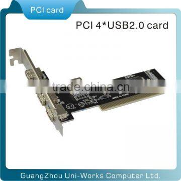 PCI 4+1 port USB card