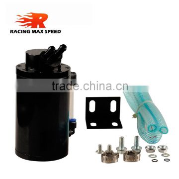 aluminum auto oil catch tank fuel tank BLACK