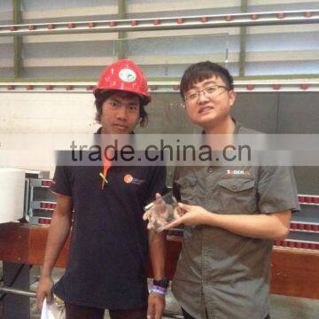 PLC Control Glass Miter Edging Machine photo-6