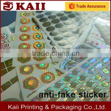 custom hologram sticker wholesale