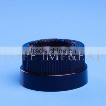 20/400 Black Plastic Childproof Dropper