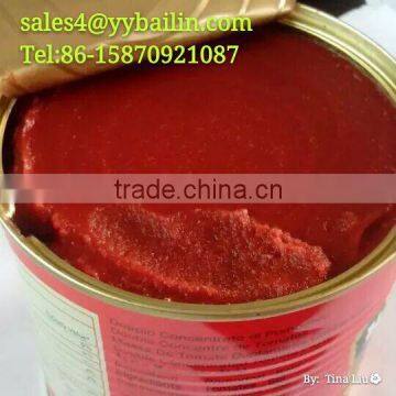 28-30% brix Pate de tomate factory ,cheapest price