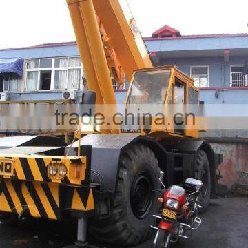 Used Rough Terrain Crane Tadano TR-500E,50 ton,Crane used