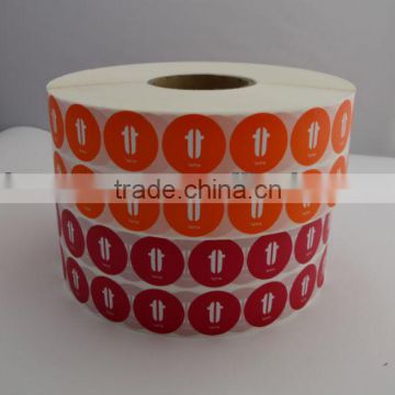 Vinyl sticker paper rolls