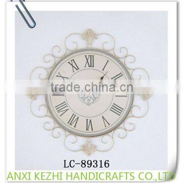 LC-89316 Metal Frame Royal Digital Office Wall Clock Home Wall Clock