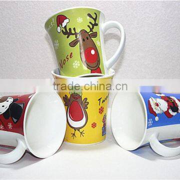 2016 New Christmas mugs ceramic turkey coffee cup