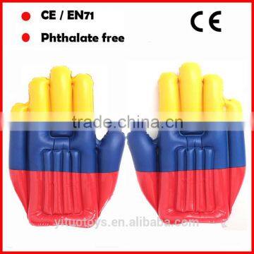 The Black PVC LOGO Can be Customized Inflatable Hand