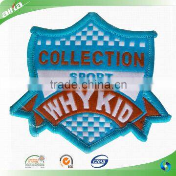 Woven Soccer Iron on Patches Wholesale Custom Patch photo-6