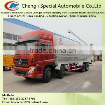 32-38cbm Bulk Feed Discharge Truck, Electric Control Bulk Feed Truck