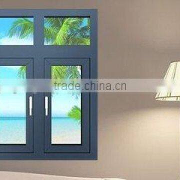 Fashionable aluminum casement windows for the study