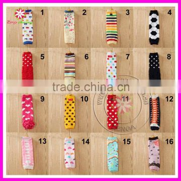 Fashion cotton baby leg warmers for boys and girls