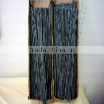 black cut iron wire