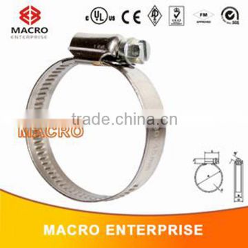 stainless steel German type hose clamps with band width 9mm or 12mm