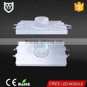 Newest style 110 volt high power led module 3W high Lumen top quality CE RoHS approved led light module for advertising sign