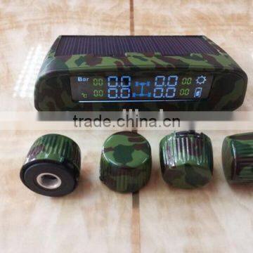 Solar tpms, hot selling solar charging Tire Pressure Monitoring System TN400