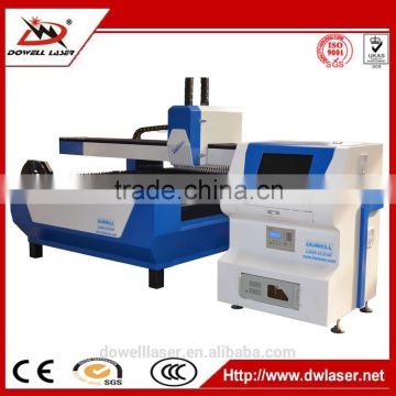 2016 Dowell IPG 1530l 500W/1000W/1500W fiber laser cutting machine with ball screw/stainless steel laser cutting machine