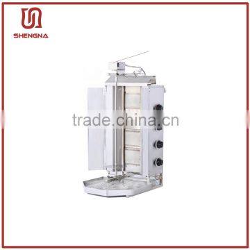 Hot sale Restaurant Gas Stainless steel shawarma machine