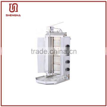 Hot Sale Restaurant Gas Stainless Steel Shawarma Machine