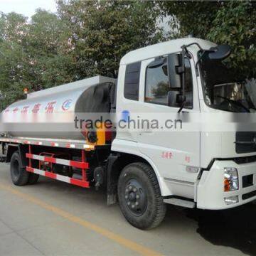 Top quality 2015 8000 litres dongfeng asphalt distributor truck