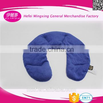 New Arrival heat therapy Silica gel bead u shape Neck Pillow , U Neck Travel Pillow, Soft Neck Support