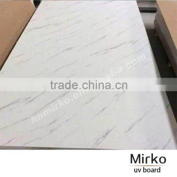 Marble UV MDF board for hall decorations